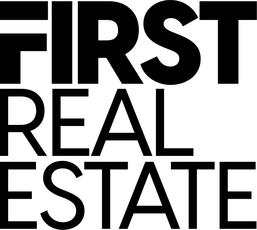 First Real Estate Logo Zwart